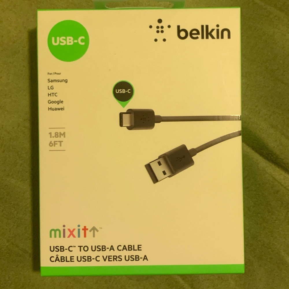 Belkin USB-C charging cable